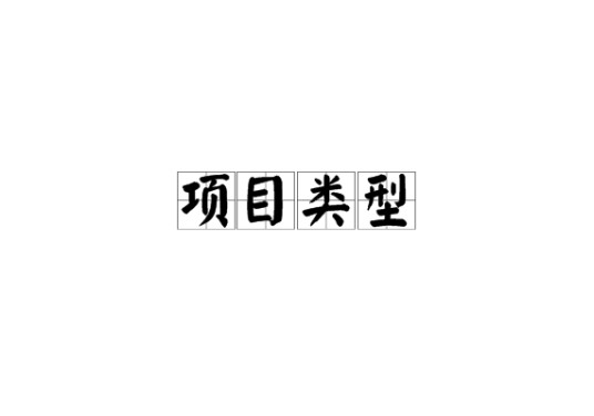 项目类型