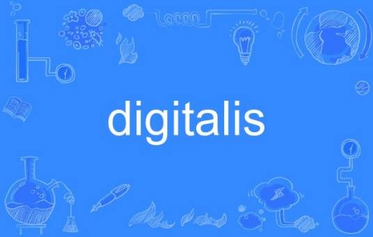 digitalis（英语单词）