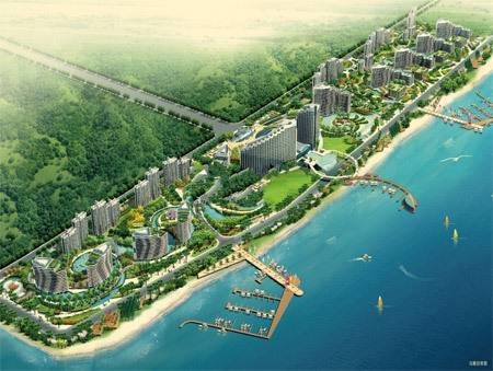 棕榈滩海景城