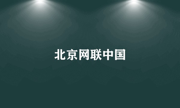 北京网联中国