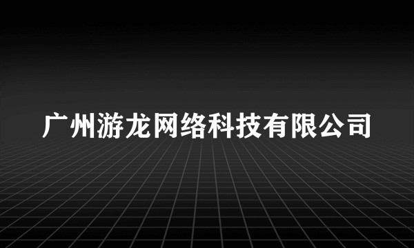 广州游龙网络科技有限公司