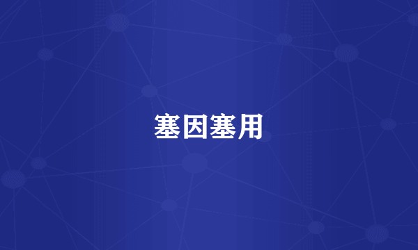 塞因塞用