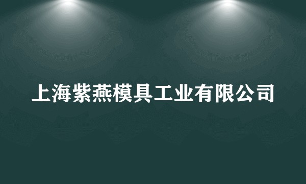 上海紫燕模具工业有限公司