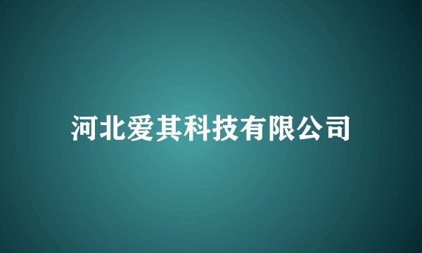 河北爱其科技有限公司