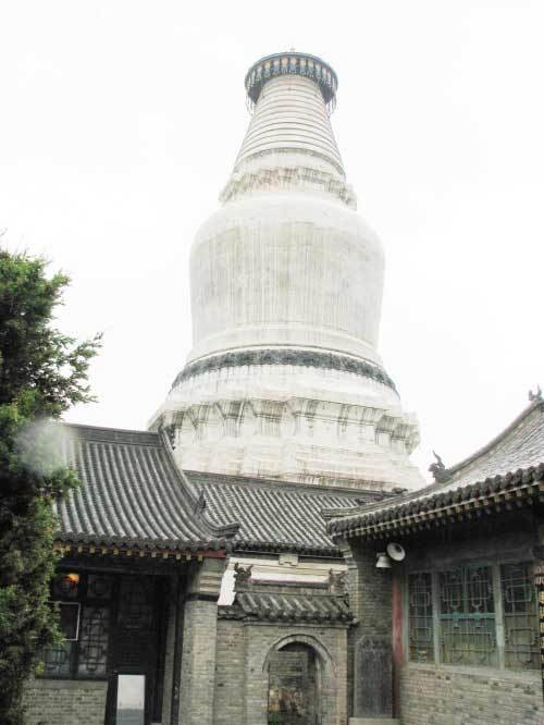 五台山大白塔
