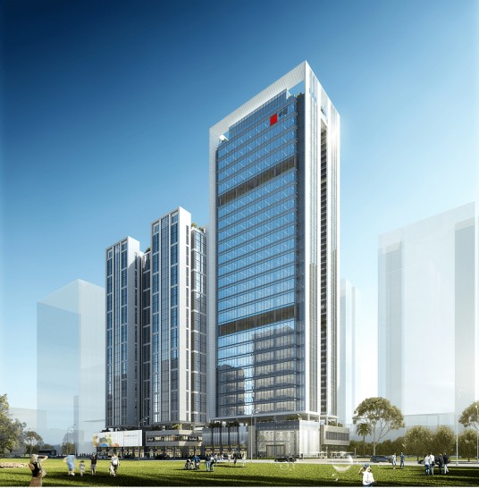 数码港大厦(汕头市龙湖区珠港新城珠城路北侧28层建筑物)