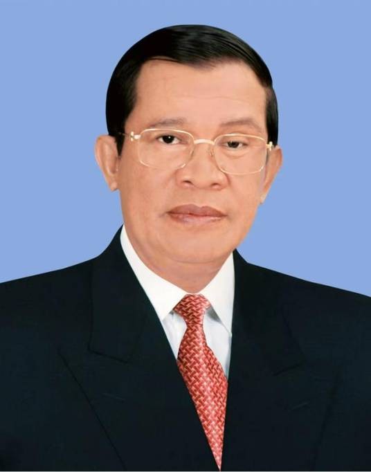 洪森(柬埔寨人民党主席、柬埔寨国王顾问团主席、柬埔寨参议院主席)