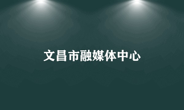 文昌市融媒体中心