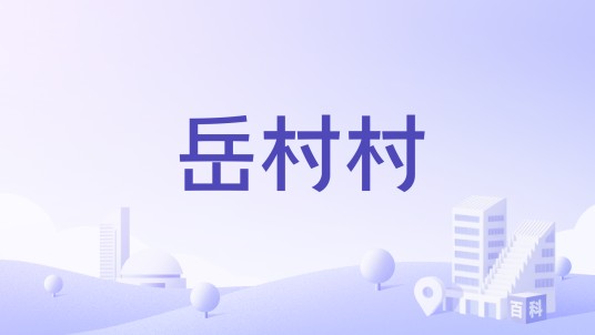 岳村村（河南省郑州市新密市岳村镇下辖村）