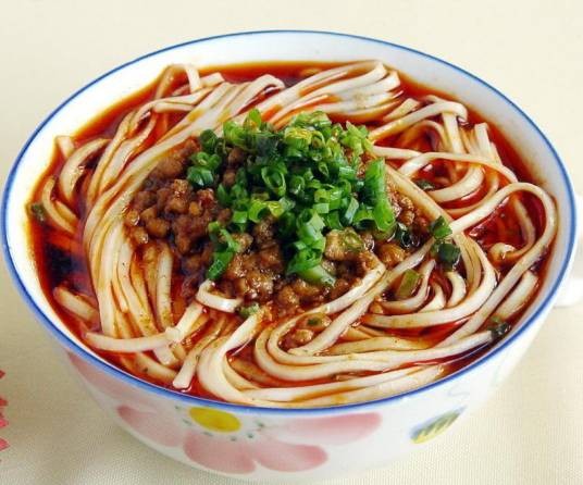 担担面(四川地区一种著名的传统小吃)