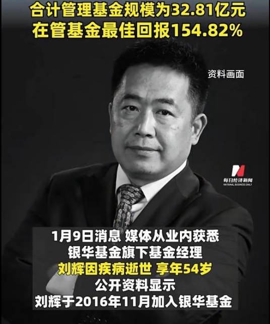 刘辉（银华基金原经理）