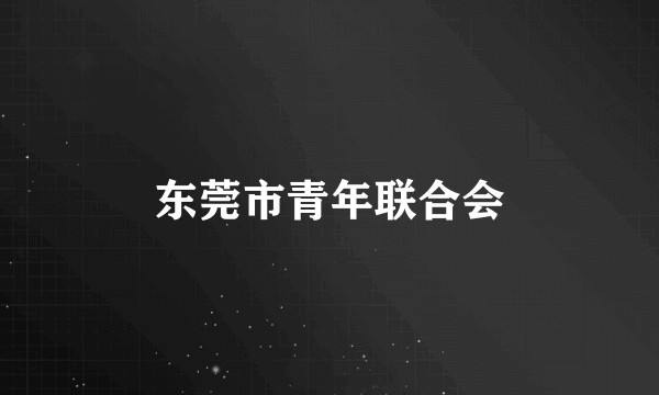 东莞市青年联合会