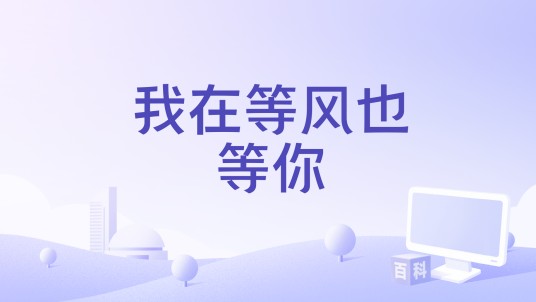 我在等风也等你（王馨演唱的一首歌曲）