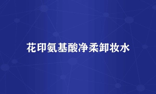 花印氨基酸净柔卸妆水