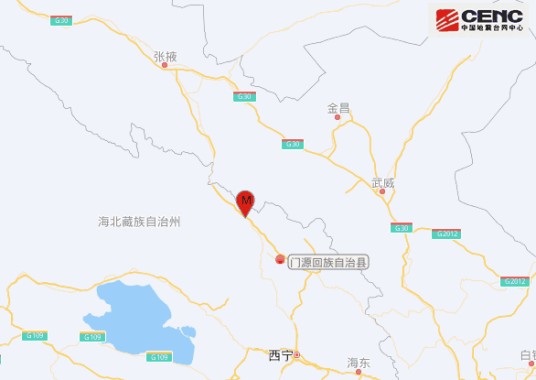 12·27门源地震