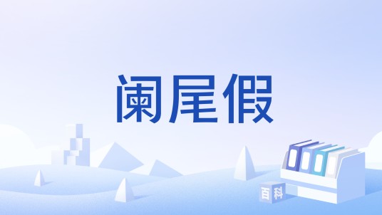 阑尾假