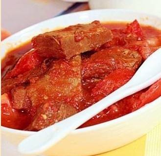 番茄炖牛肉