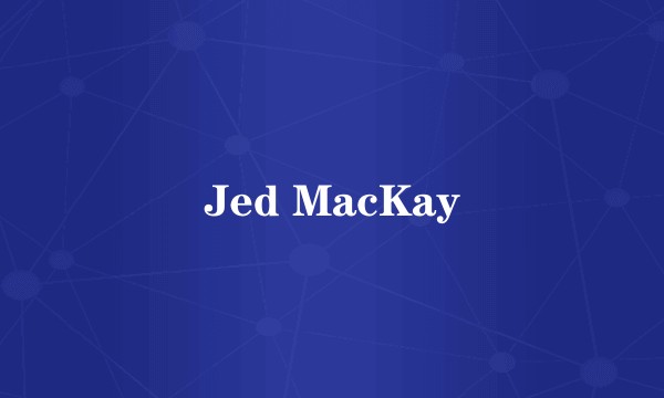 Jed MacKay