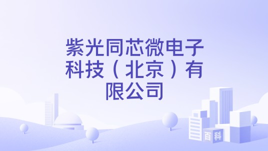 紫光同芯微电子科技(北京)有限公司