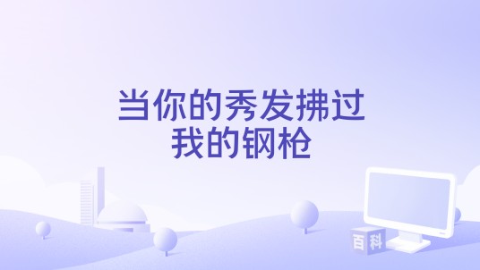 当你的秀发拂过我的钢枪(刘和刚演唱的歌曲)