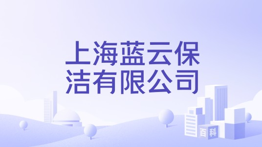 上海蓝云保洁有限公司