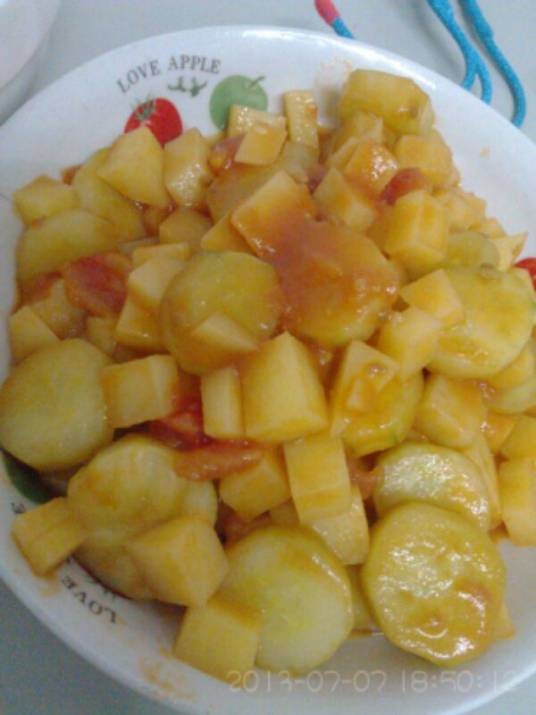 土豆西红柿