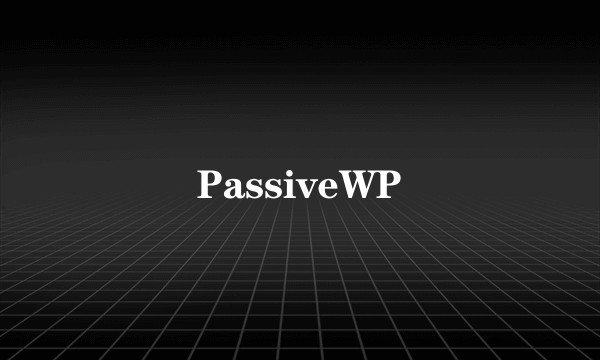 PassiveWP