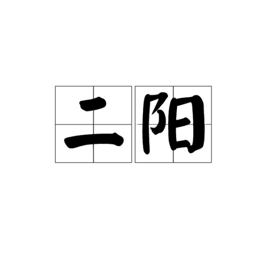 二阳（汉语词语）
