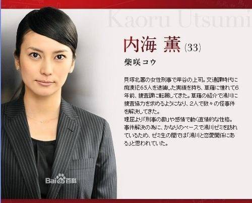 内海薰（小说《神探伽利略》中角色）