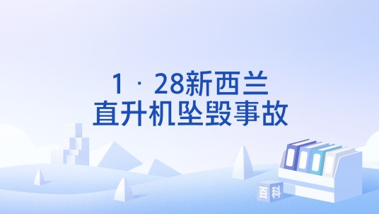 1·28新西兰直升机坠毁事故
