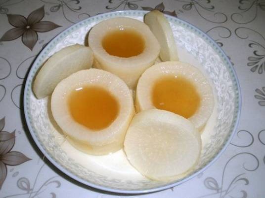 蜂蜜白萝卜