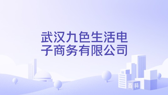 武汉九色生活电子商务有限公司