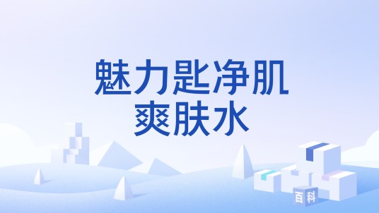 魅力匙净肌爽肤水