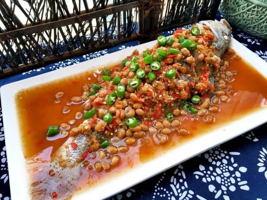 豆豉蒸鱼