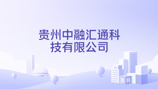 贵州中融汇通科技有限公司