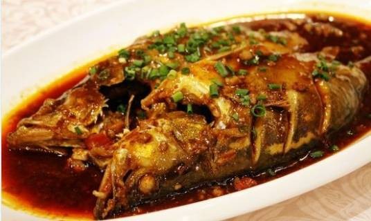 葱油鲜鲢鱼