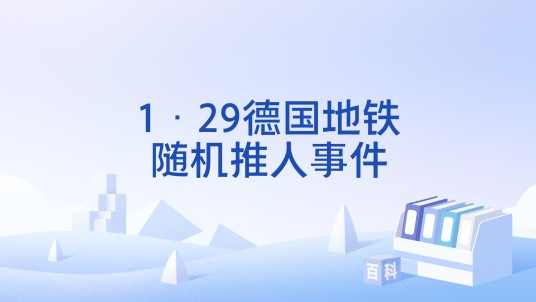 1·29德国地铁随机推人事件
