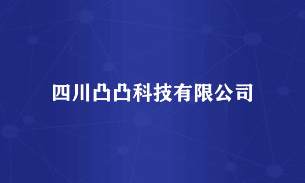 四川凸凸科技有限公司