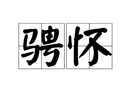 骋怀