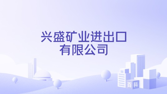 兴盛矿业进出口有限公司