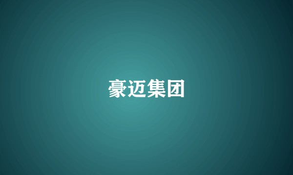 豪迈集团