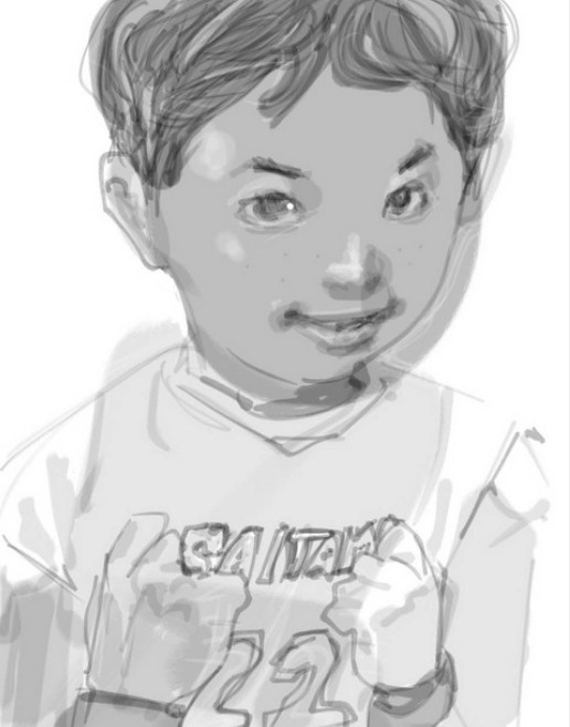 smile（井上雄彦在twitter上的系列作品）