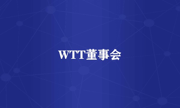 WTT董事会