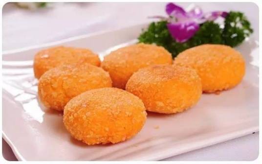 南瓜面粉饼