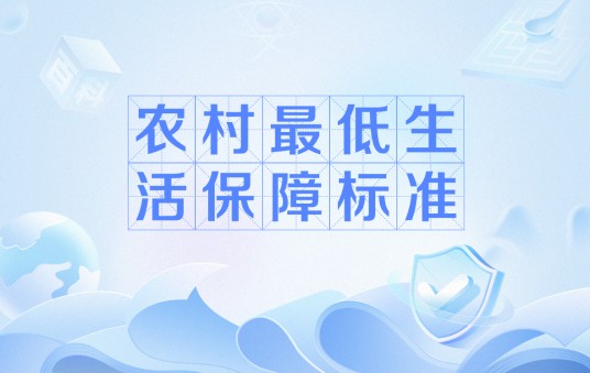 农村最低生活保障标准