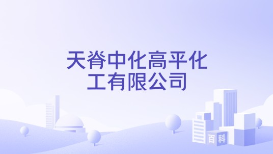 天脊中化高平化工有限公司