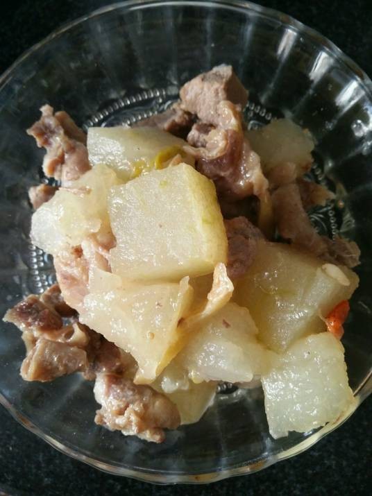 羊肉炖冬瓜