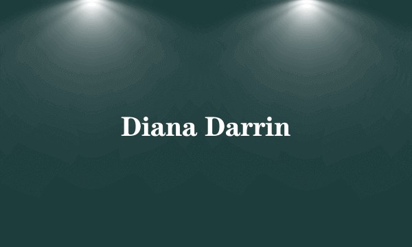 Diana Darrin
