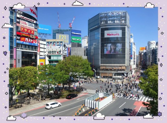 涩谷十字路口