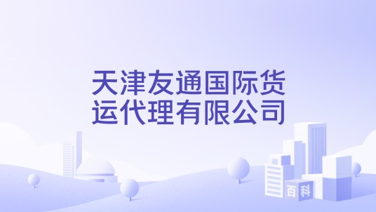天津友通国际货运代理有限公司